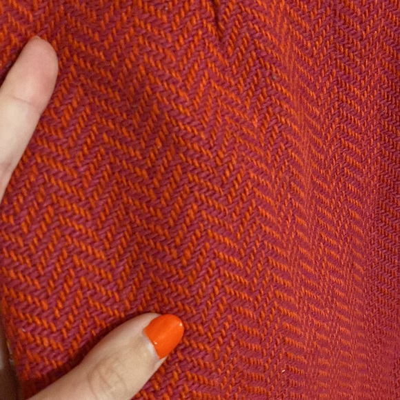 Banana Republic Pink and Orange Tweed Dress 6 - Picture 5 of 5